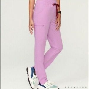 Figs High Waisted Yola Scrub Pants - DUSK
